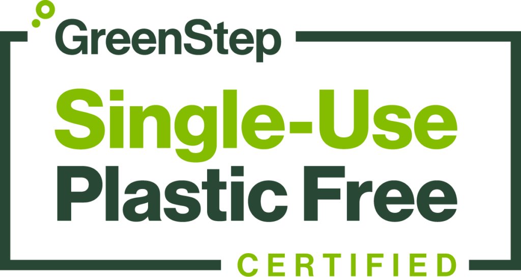 GreenStep Single-Use Plastic Free Certified logo