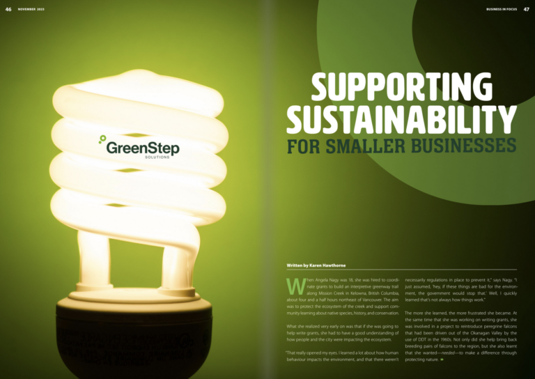 GreenStep x Business In Focus: Supporting Sustainability for Smaller Businesses