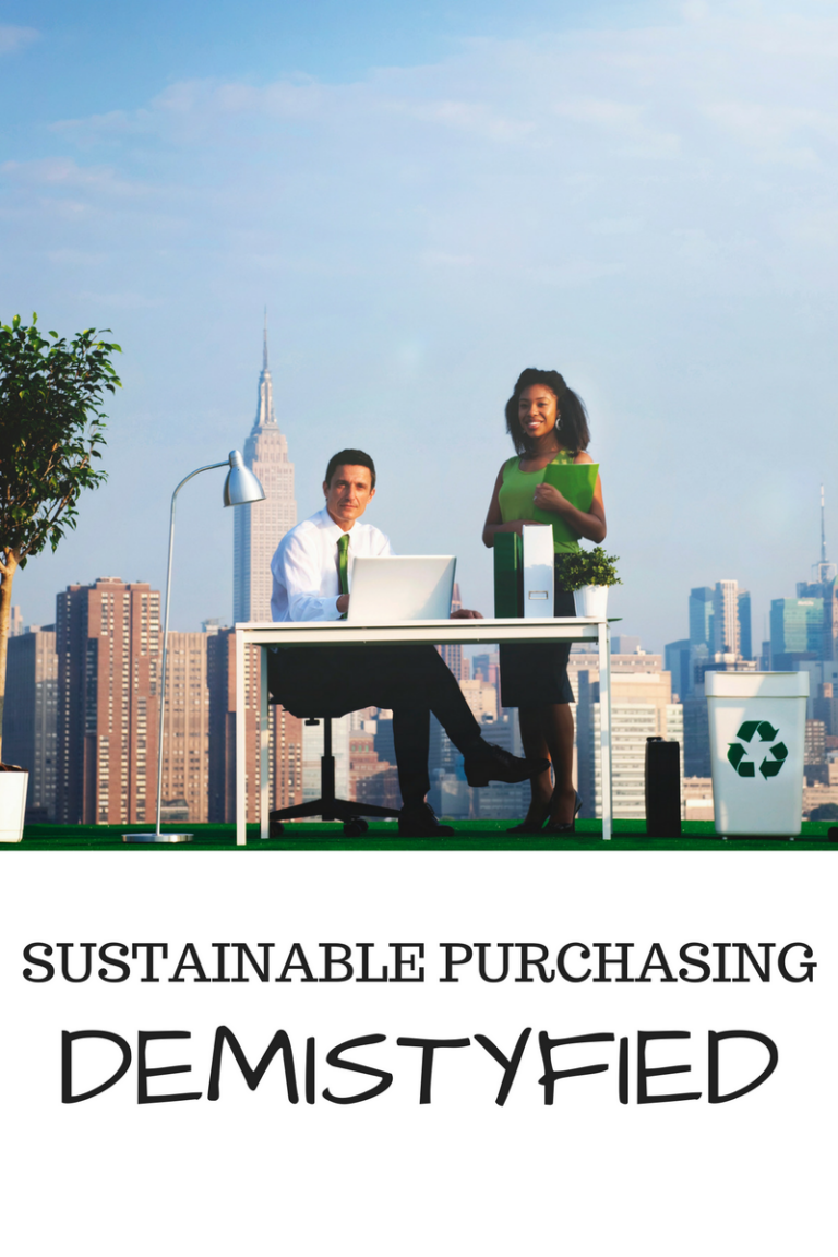 Sustainable Purchasing Demystified