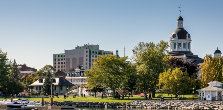 Waterfront view of downtown Kingston